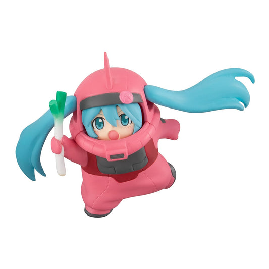Gundam x Miku Anniversary Special Project Zaku Kigurumi Figurines