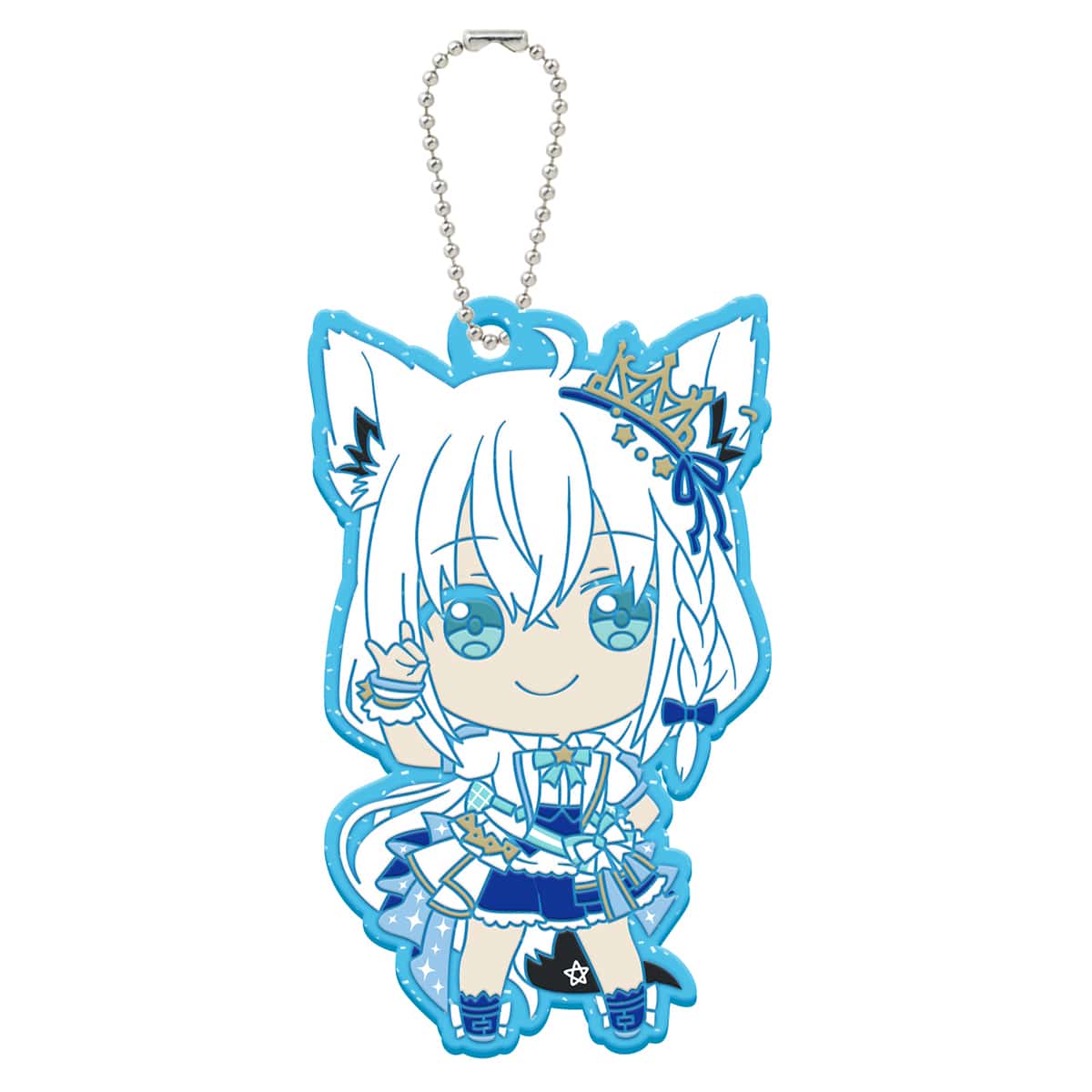 Hololive Capsule Rubber Mascot Bright Parade 3 Rubber Straps
