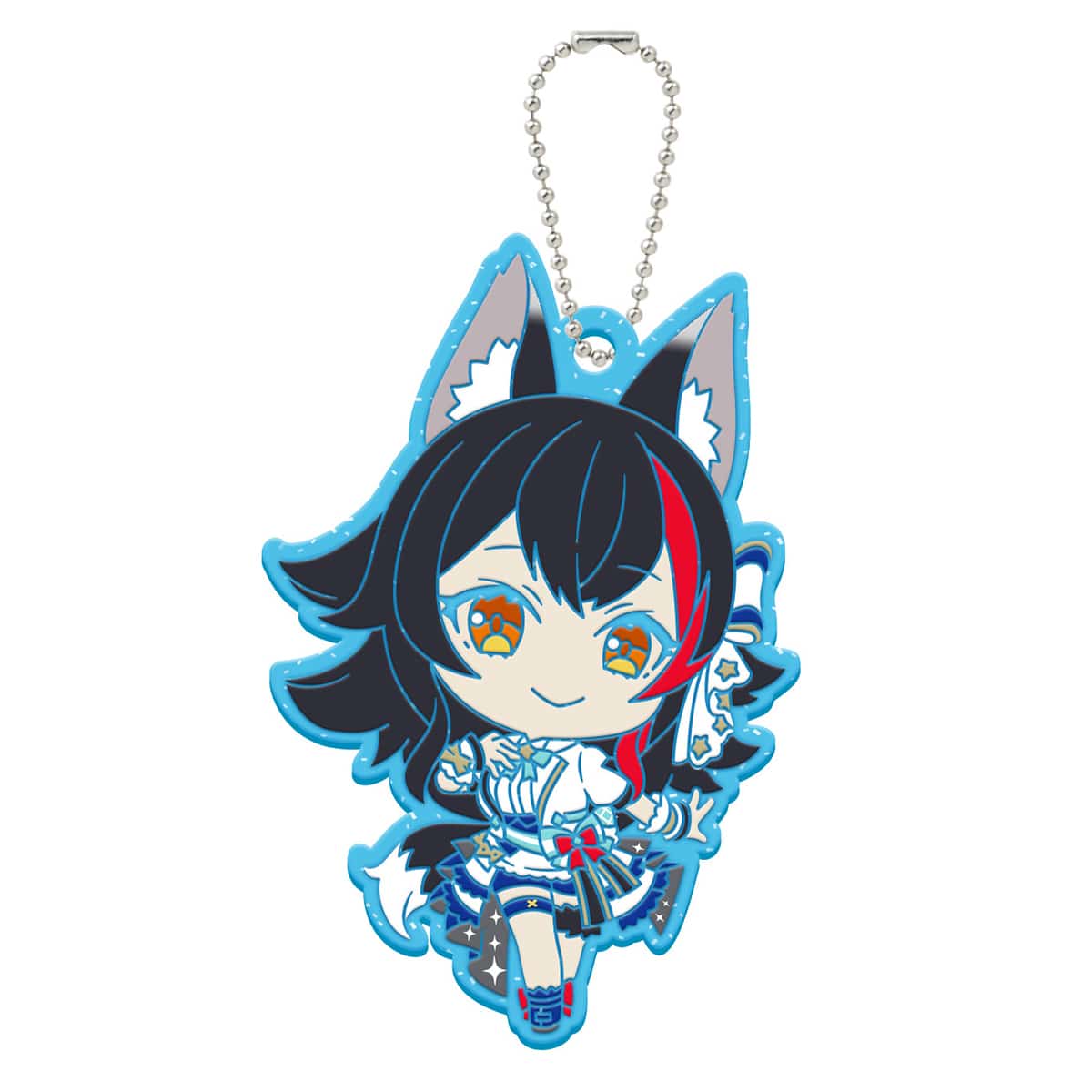 Hololive Capsule Rubber Mascot Bright Parade 3 Rubber Straps