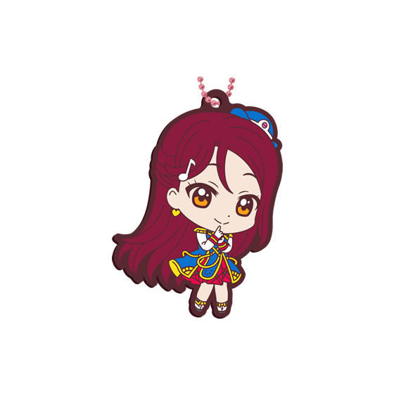 Love Live! Sunshine!! Capsule Rubber Mascot 05 Happy Party Train Rubber Straps
