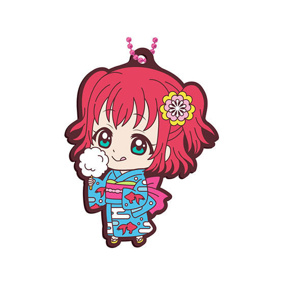 Love Live! Sunshine!! Capsule Rubber Mascot 11 Yukata Rubber Straps