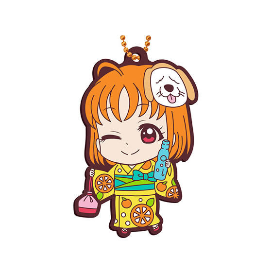 Love Live! Sunshine!! Capsule Rubber Mascot 11 Yukata Rubber Straps