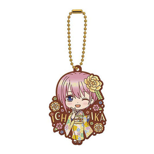 Quintessential Quintuplets ∬ Capsule Rubber Mascot Gorgeous! Kimono