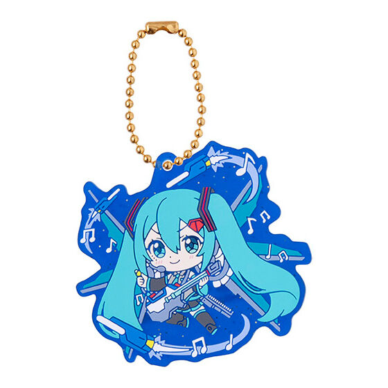 Gundam x Miku Anniversary Special Project Gachapon Rubber Straps