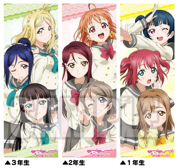 Casual Valentine's Aqours Tateposu Plastic Posters Volume 10
