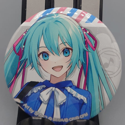 ¡Escenario colorido del Proyecto Sekai! logro. Hatsune Miku Colección de insignias de lata "Proyecto Sekai 3er aniversario Acción de Gracias" C Vivid BAD SQUAD y cantante virtual
