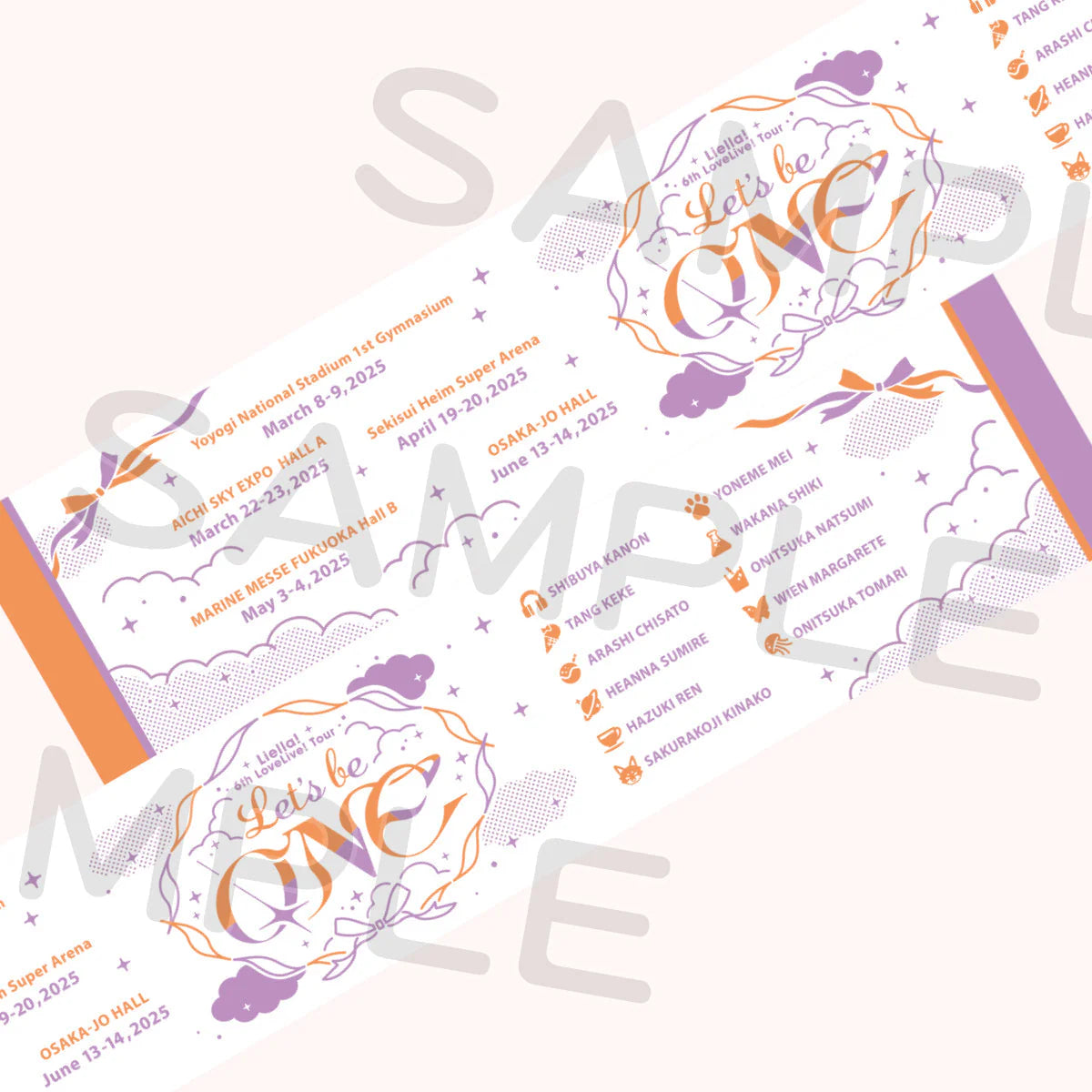 Liella 6th Live Towel