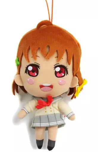 Scary Chika Takami Aqours SIF Chibi Plush with Elastic Strap