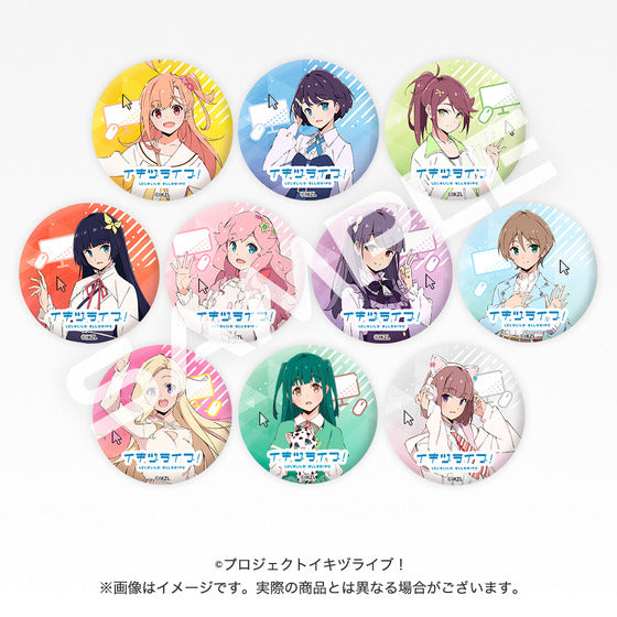 Love Live! Ikizulive Character Can Badges