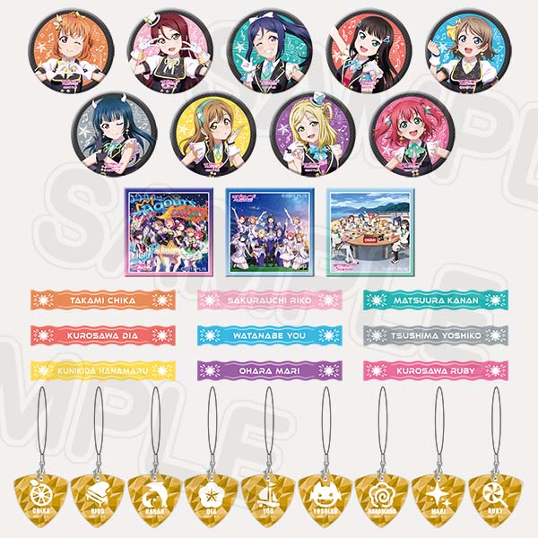 Aqours 6th Live Stages merch
