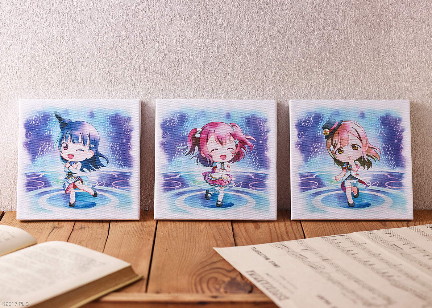 Ichiban Kuji Love Live! Sunshine!! 5th Anniversary Square Canvas Prints
