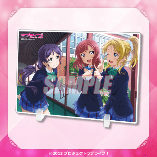 LoveLive! Muse Kujibikido Love Live! Days 5th Anniversary Acrylic Panels