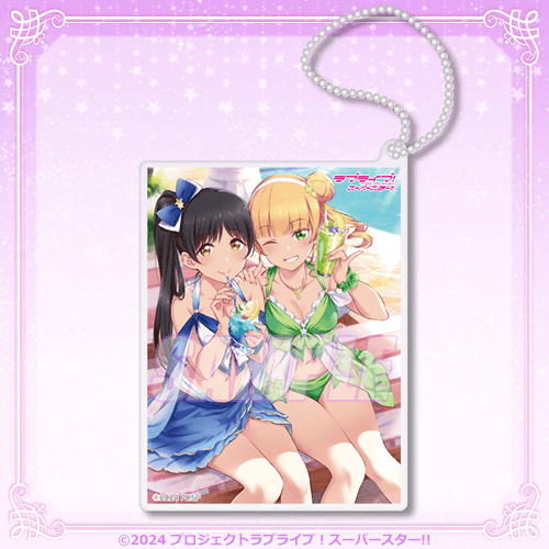 LoveLive! Superstar!! Liella Love Live! Days 5th Anni Kujibikido Thin Acrylic Keychains