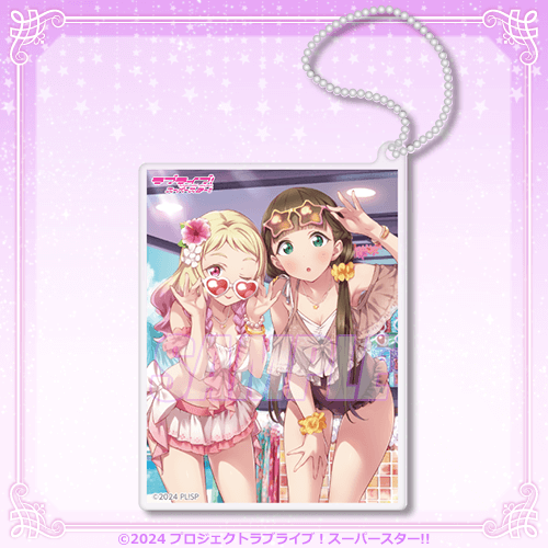 LoveLive! Superstar!! Liella Love Live! Days 5th Anni Kujibikido Thin Acrylic Keychains