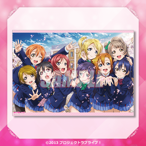 LoveLive! Muse Kujibikido Love Live! Days 5th Anniversary A3 Plastic Posters