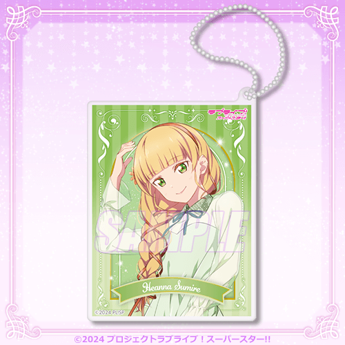 LoveLive! Superstar!! Liella Love Live! Days 5th Anni Kujibikido Thin Acrylic Keychains