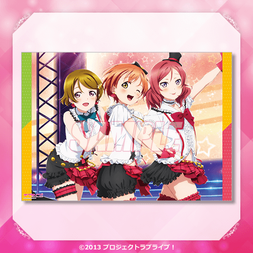 LoveLive! Muse Kujibikido Love Live! Days 5th Anniversary A3 Plastic Posters