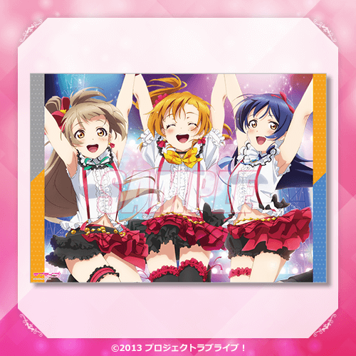 LoveLive! Muse Kujibikido Love Live! Days 5th Anniversary A3 Plastic Posters