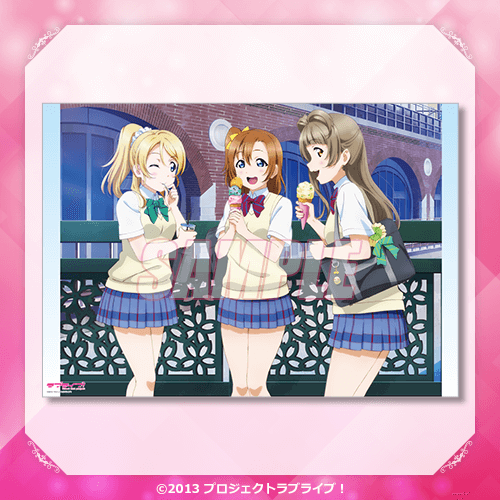 LoveLive! Muse Kujibikido Love Live! Days 5th Anniversary A3 Plastic Posters