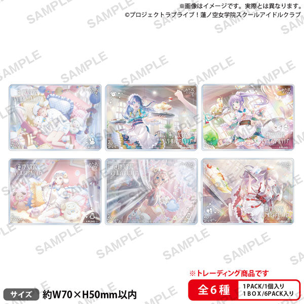 Hasunosora Girls' High School Idol Club Trading Acrylic Block