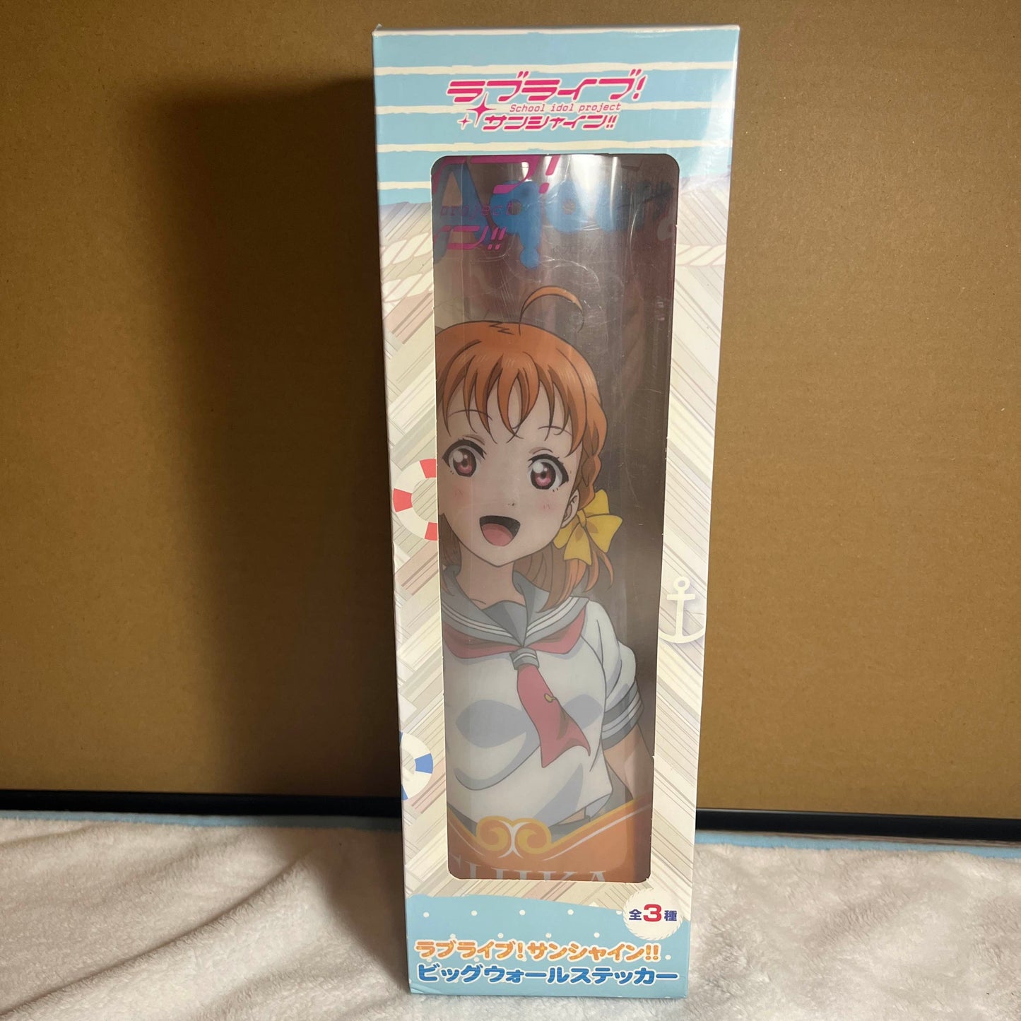 Aqours Big Clear Wall Sticker 2nd Years