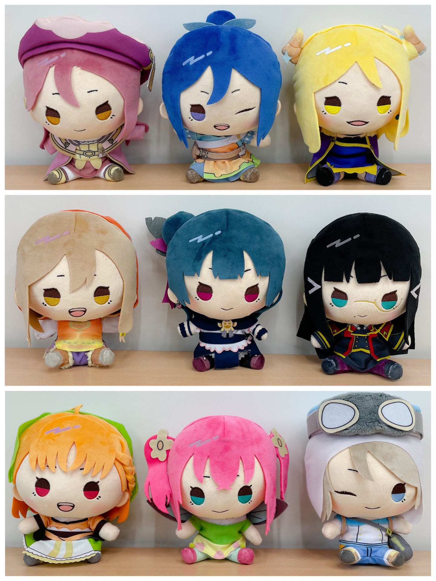 Genjitsu no Yohane x Village Vanguard plush