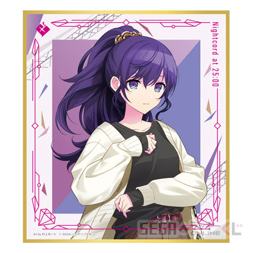 Project Sekai Sega Lucky Kuji Shikishi
