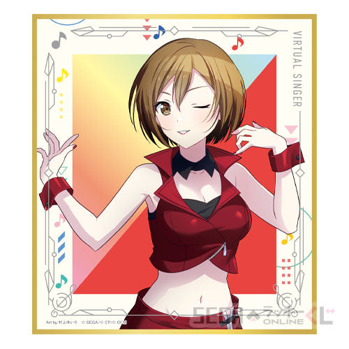 Project Sekai Sega Lucky Kuji Shikishi