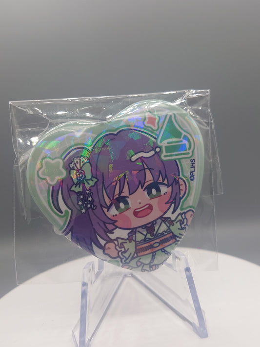 Love Live Hasunosora Heart Can Badges