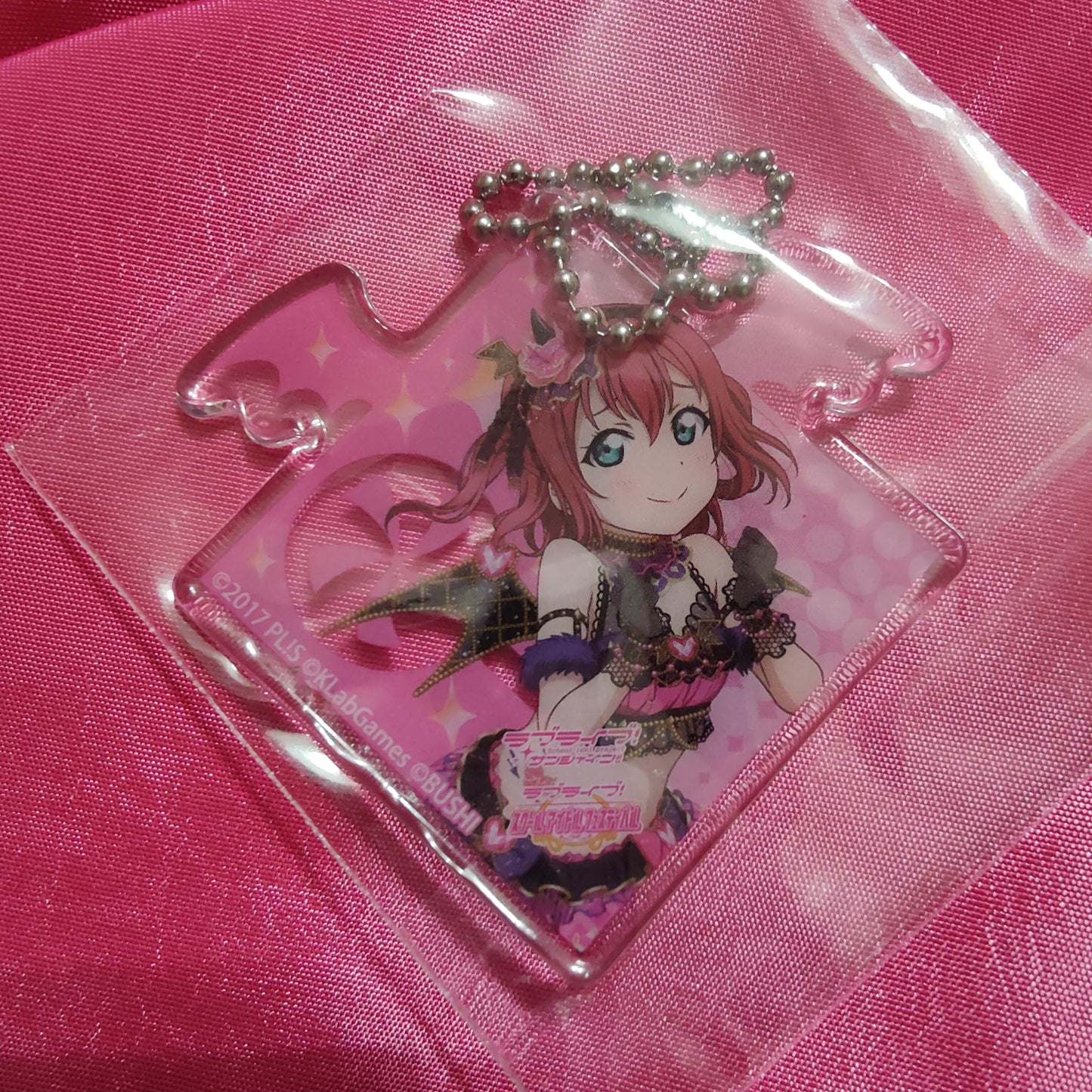 Aqours Little Devil Soft Clear Mascot Keychains
