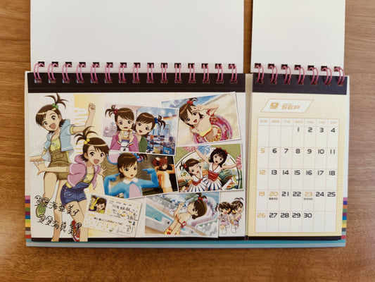 The Idolm@ster 5th Anniversary Standable Desk Calendar