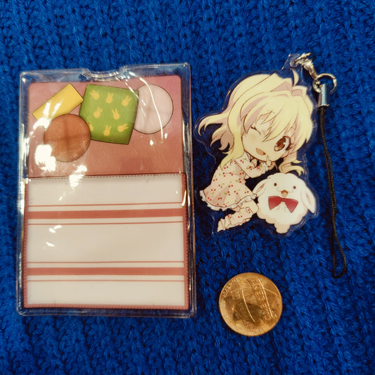 IDOLiSH7 Acrylic Phone Straps with Vinyl Sleeping Bag Covers