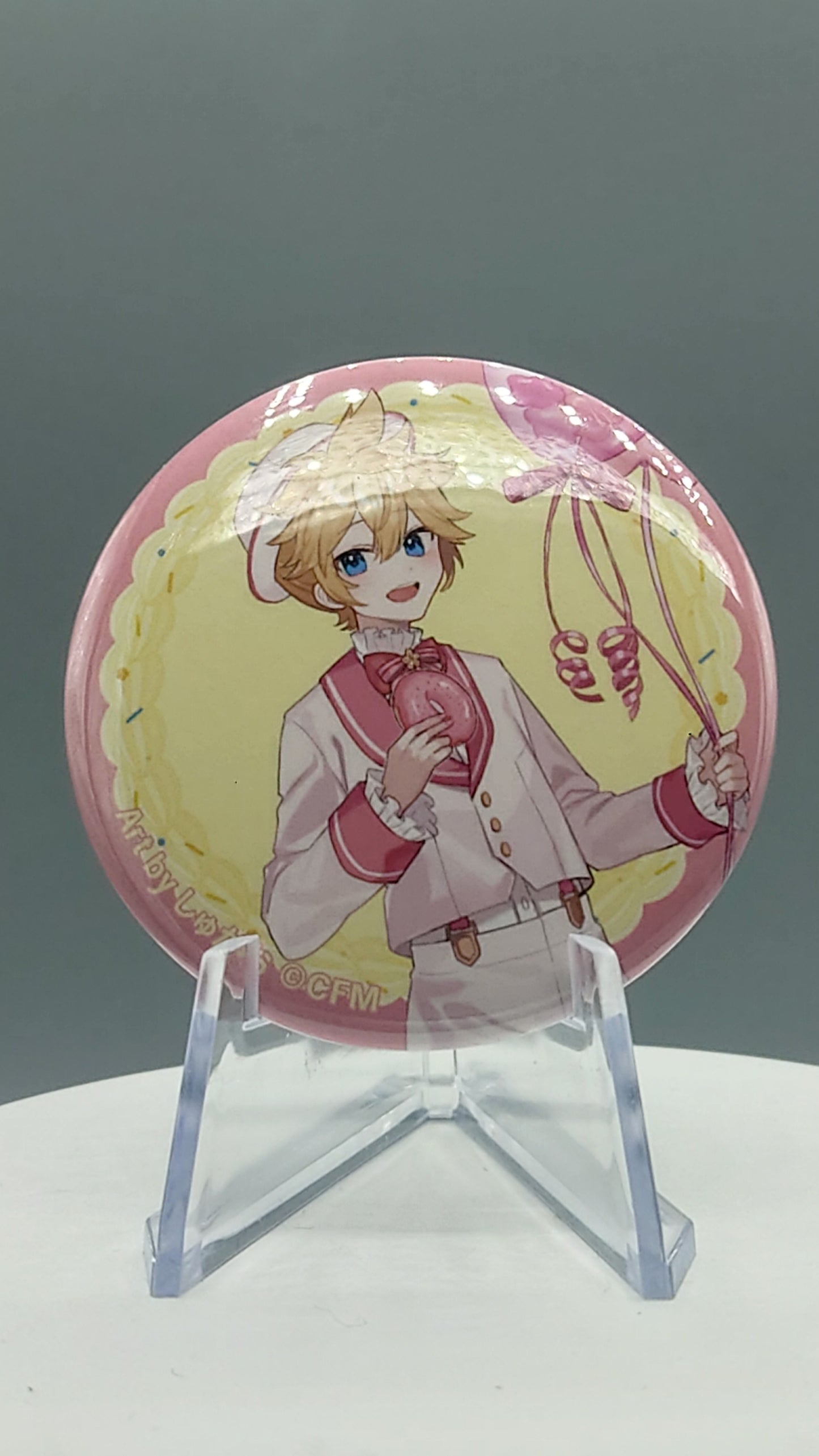 Sakura Miku New Illustration Sakura Party ver. Art by Shugao Can Badges