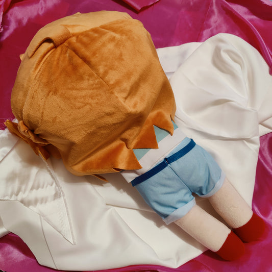 Aquarium Worker Striped Shirt Chika Takami Mega Jumbo Nesoberi Plush