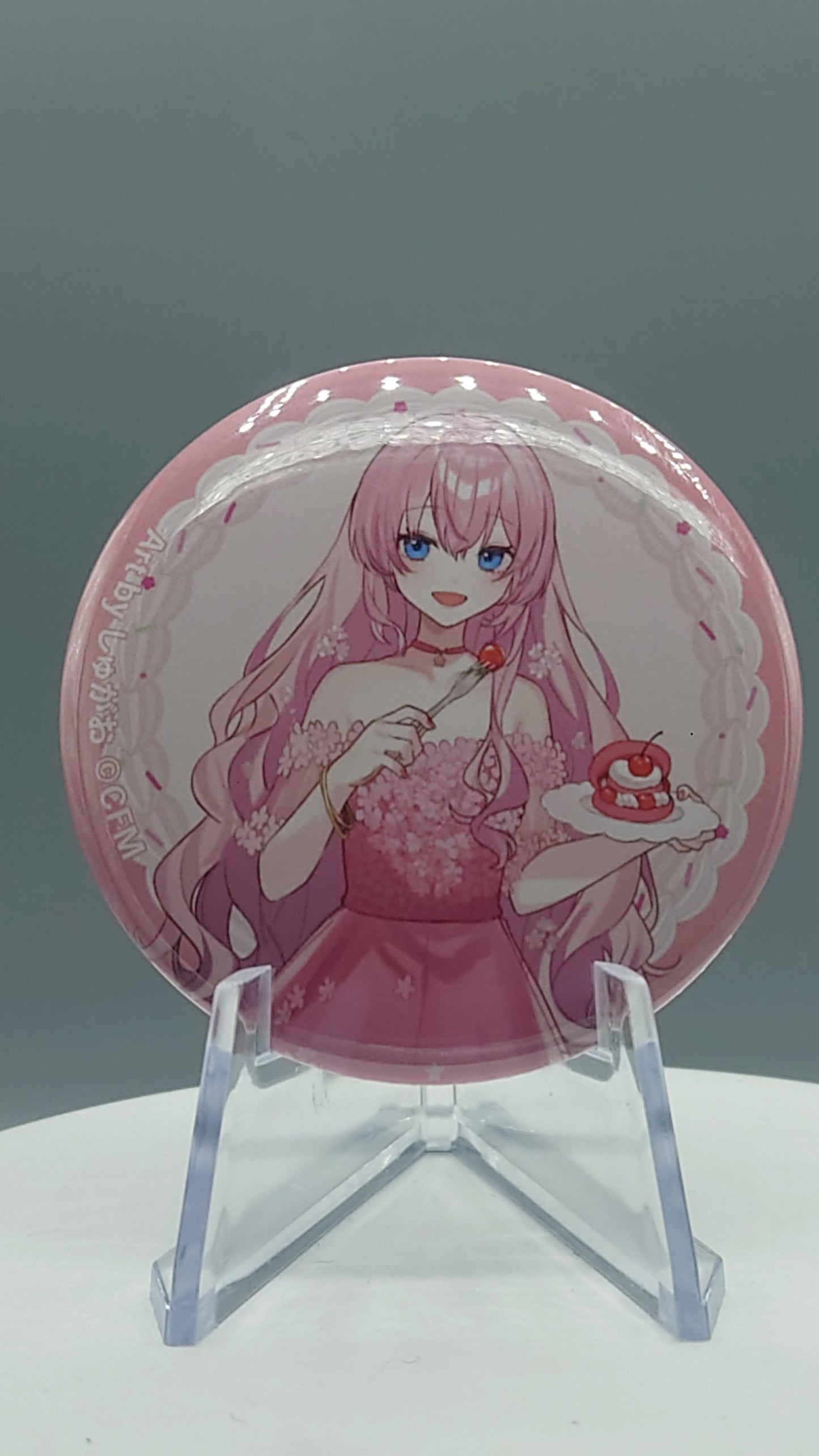 Sakura Miku New Illustration Sakura Party ver. Art by Shugao Can Badges