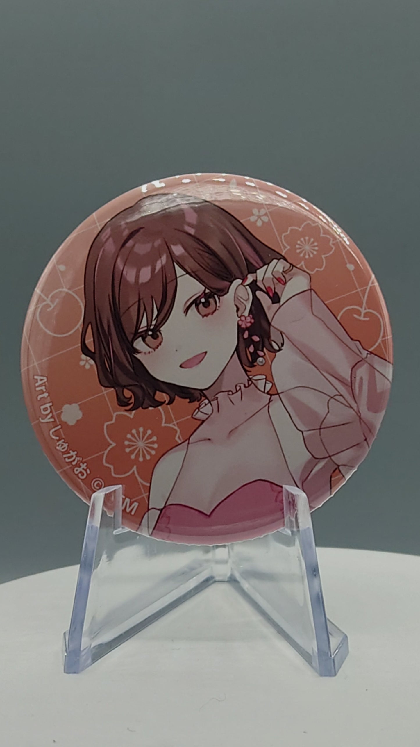 Sakura Miku New Illustration Sakura Party ver. Art by Shugao Can Badges