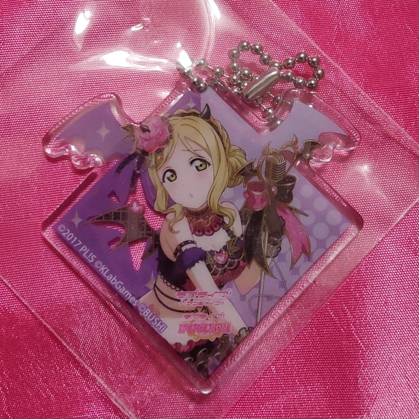 Aqours Little Devil Soft Clear Mascot Keychains
