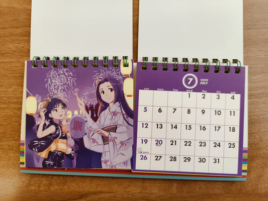 The Idolm@ster 4th Anniversary Standable Desk Calendar