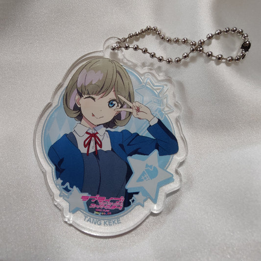 Liella! Cute Cube Harajuku Collab Winter Uniform Acrylic Keychains