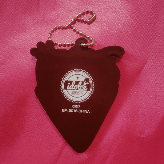 IDOLiSH7 idolce King's Pudding Rubber Strap Keychain