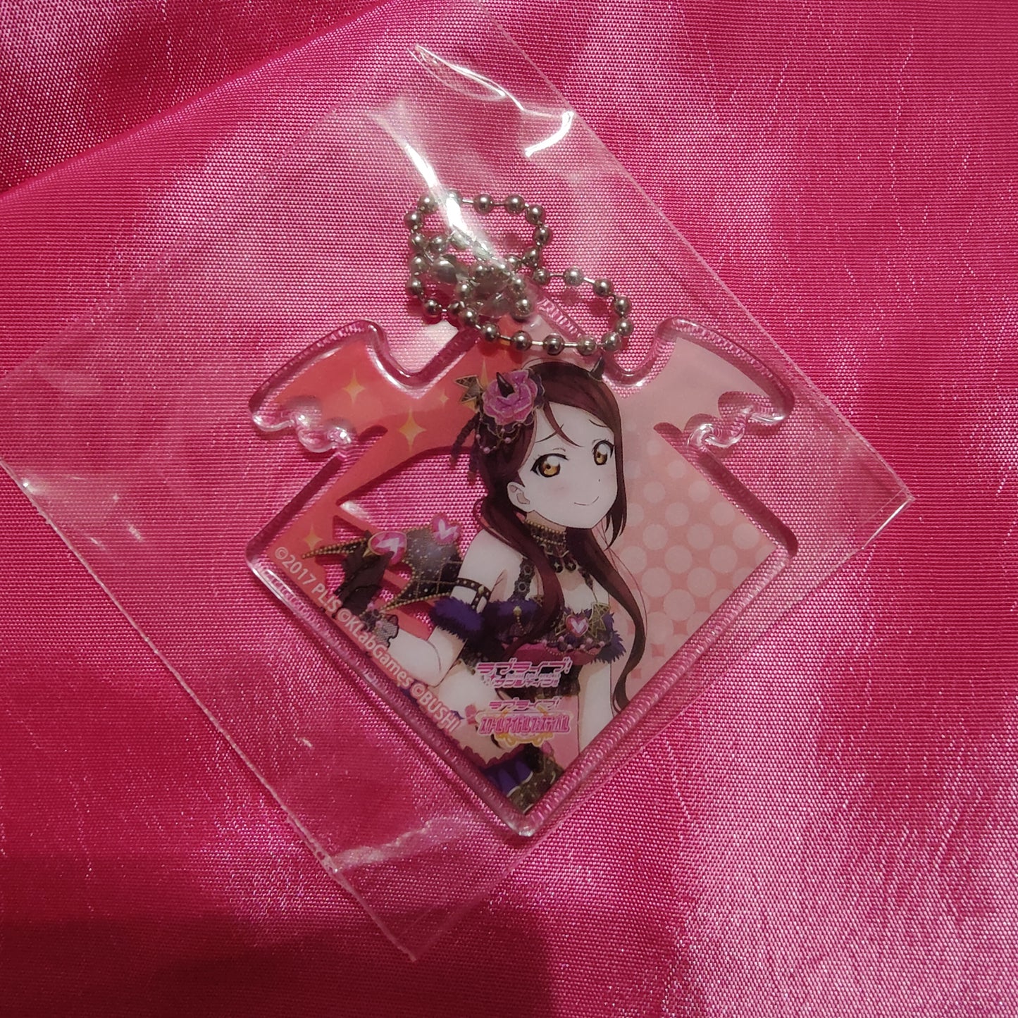Aqours Little Devil Soft Clear Mascot Keychains