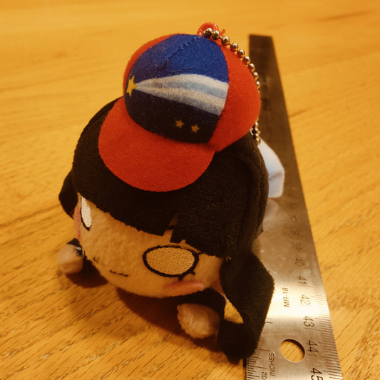 Dia Kurosawa Aqours School Idol Movie Bokura no Hashitekitta KCM Keychain Nesoberi Plush