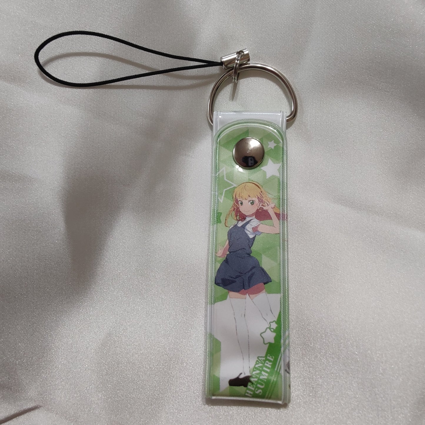 Liella! Cute Cube Harajuku Collab Summer Uniform Vinyl Strap Keychains