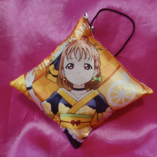 Chika Takami Square Pillow Phone Straps
