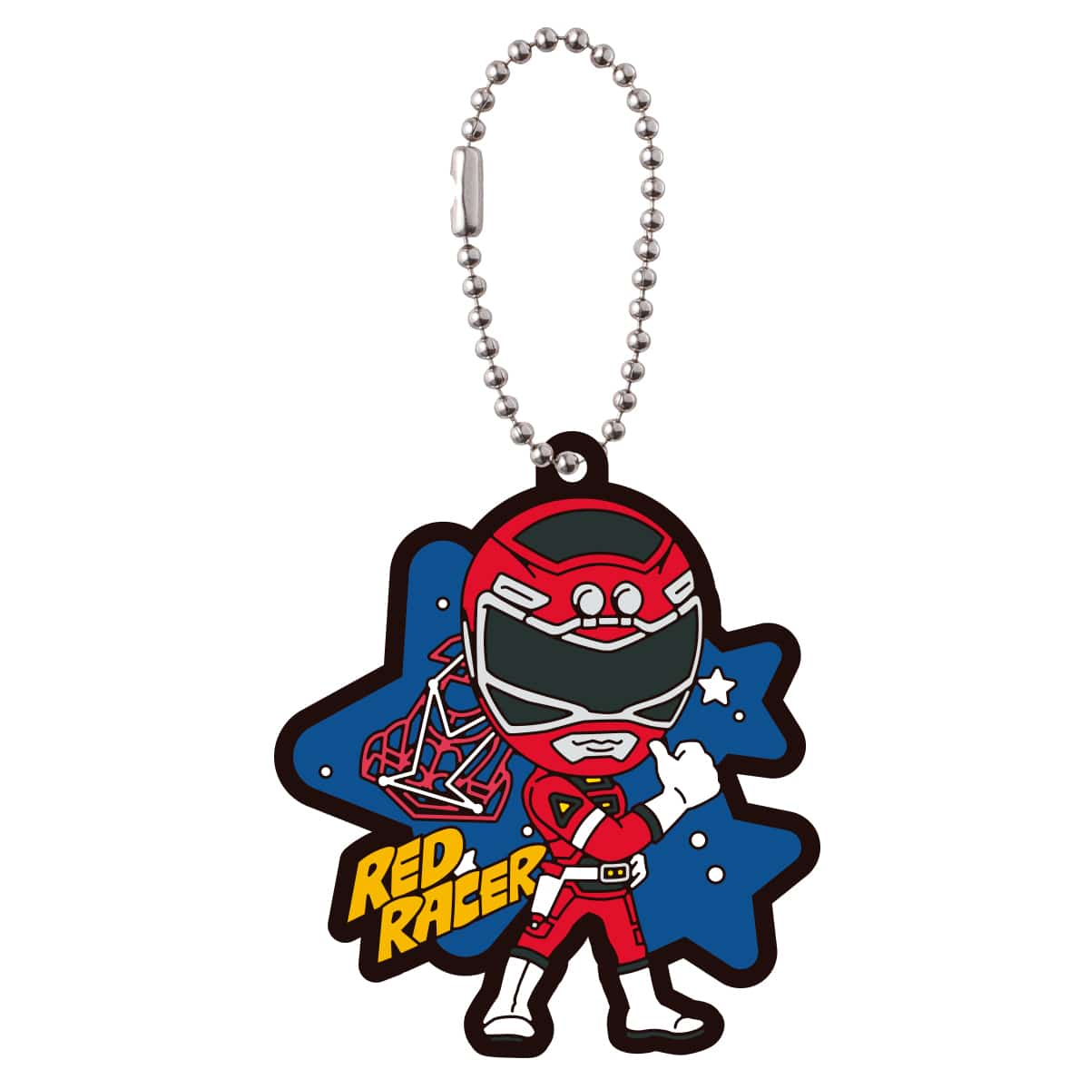 Super Sentai Series Legend Red Rangers Capsule Rubber Mascot vol.2