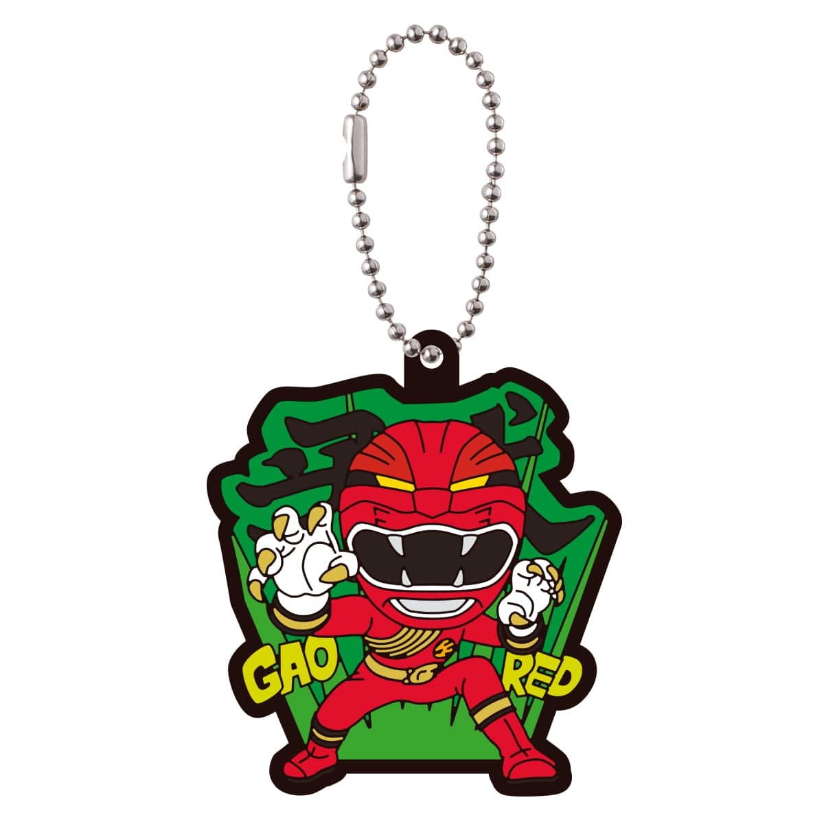 Super Sentai Series Legend Red Rangers Capsule Rubber Mascot vol.2