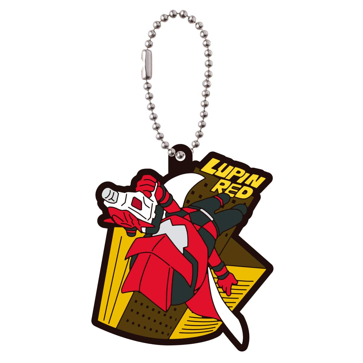 Super Sentai Series Legend Red Rangers Capsule Rubber Mascot vol.2