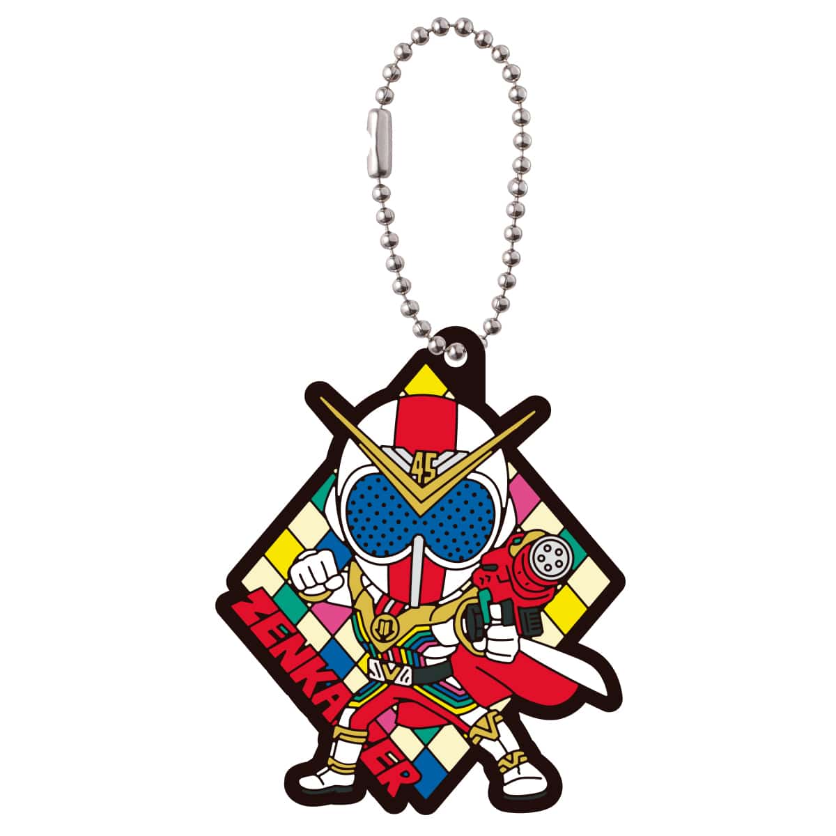 Super Sentai Series Legend Red Rangers Capsule Rubber Mascot vol.2