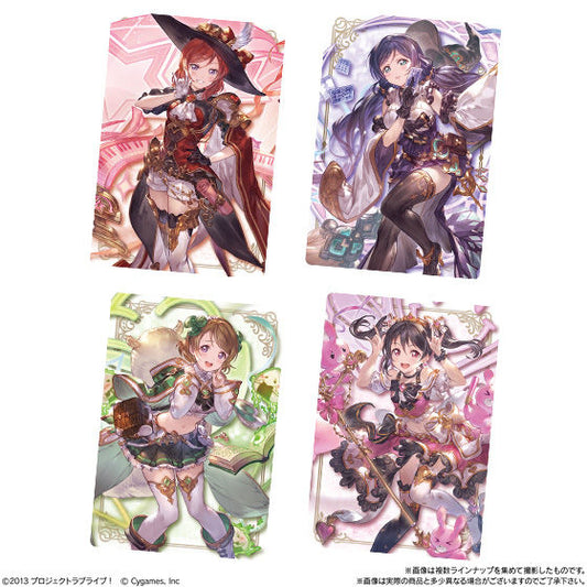 Granblue Fantasy x Love Live! Tarjetas de oblea