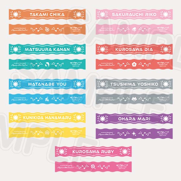 Aqours 6th Live Gacha - Ocean Stage and Sunny Stage
